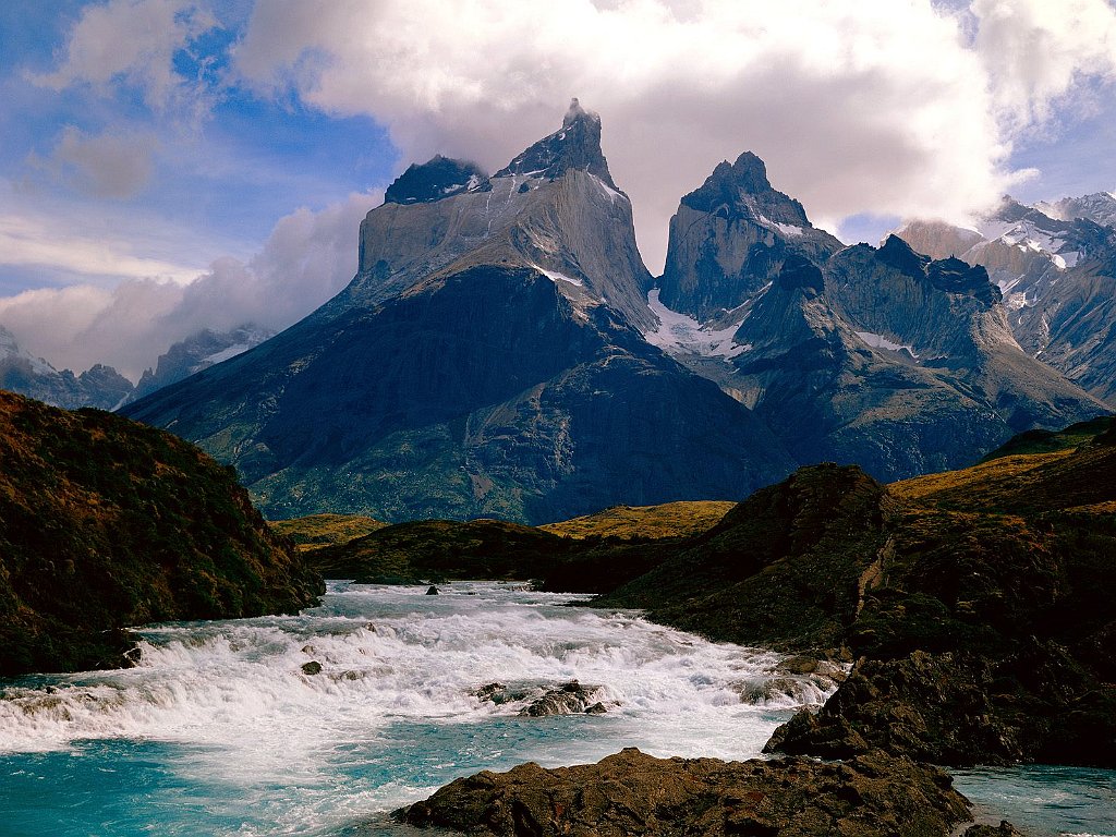 Cool Running, Torres del Paine National Park, Chile